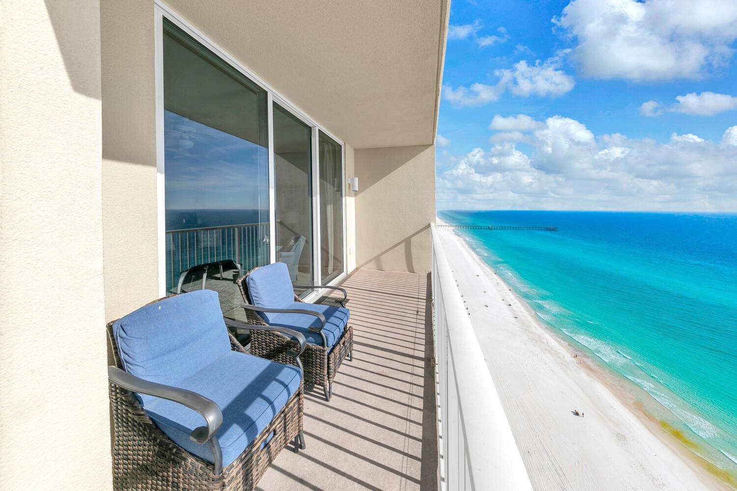 Villa Tidewater 2409 - Our Perch At The Pier Panama City Beach Esterno foto